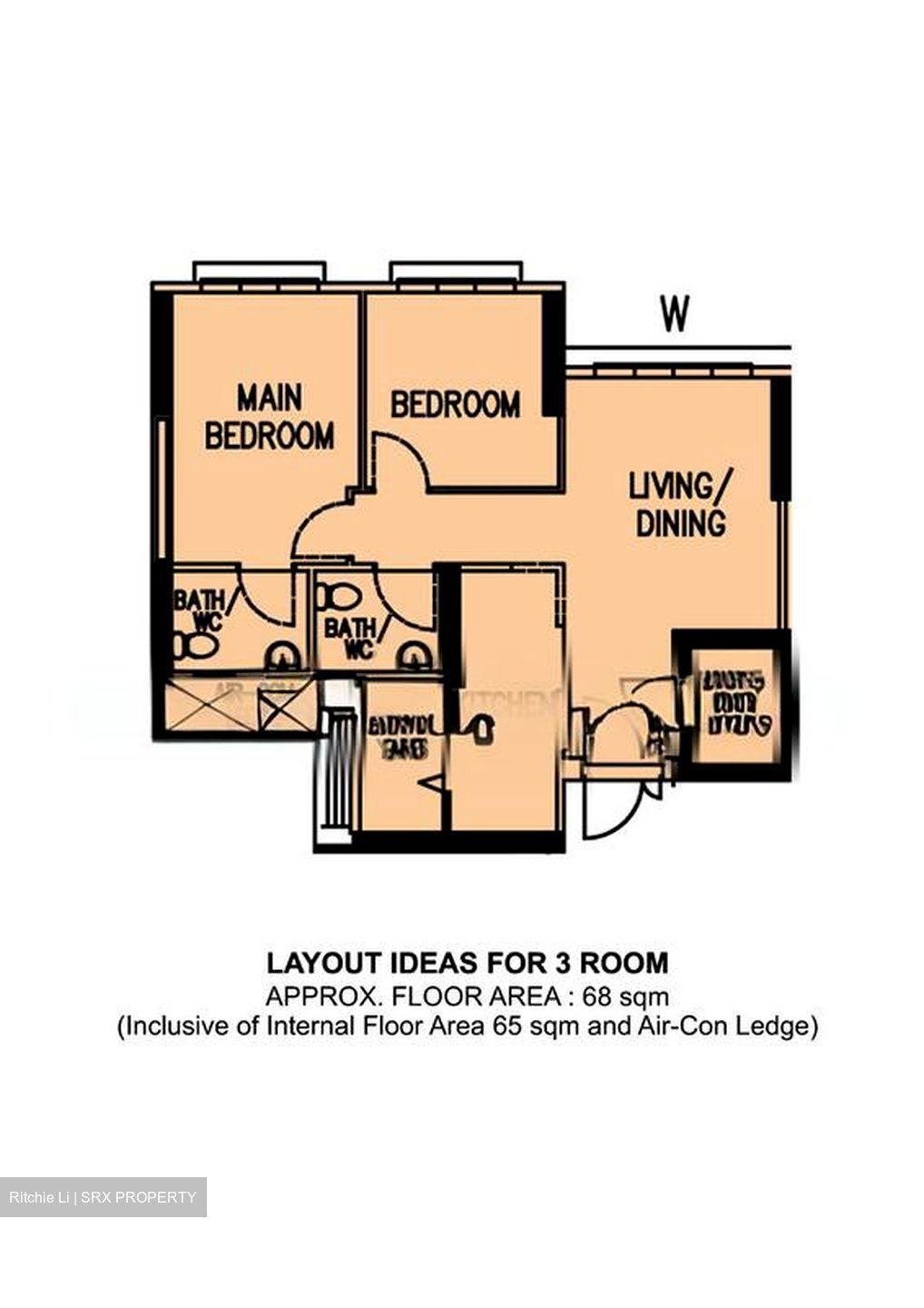 Blk 262 Toa Payoh Apex (Toa Payoh), HDB 3 Rooms #601588831